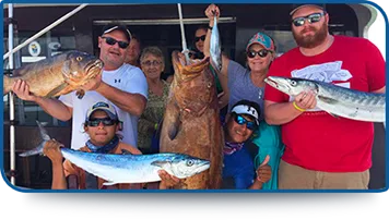 Shared fishing tour Cancun